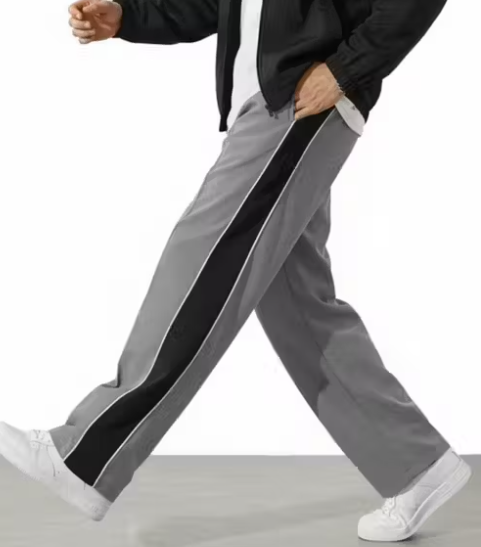 Straight Fit Track Pants, Loose Fit Track Pant, Gym's Trouser