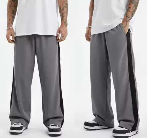 Straight Fit Track Pants, Loose Fit Track Pant, Gym's Trouser
