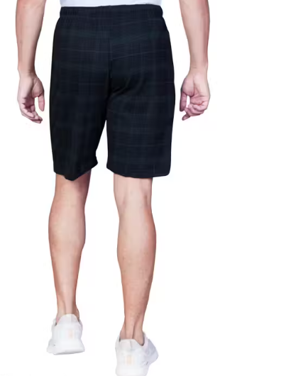 Men's Cotton Checked Casual Shorts Combo - Comfortable Summer Wear for Everyday Style (Pack Of 2)