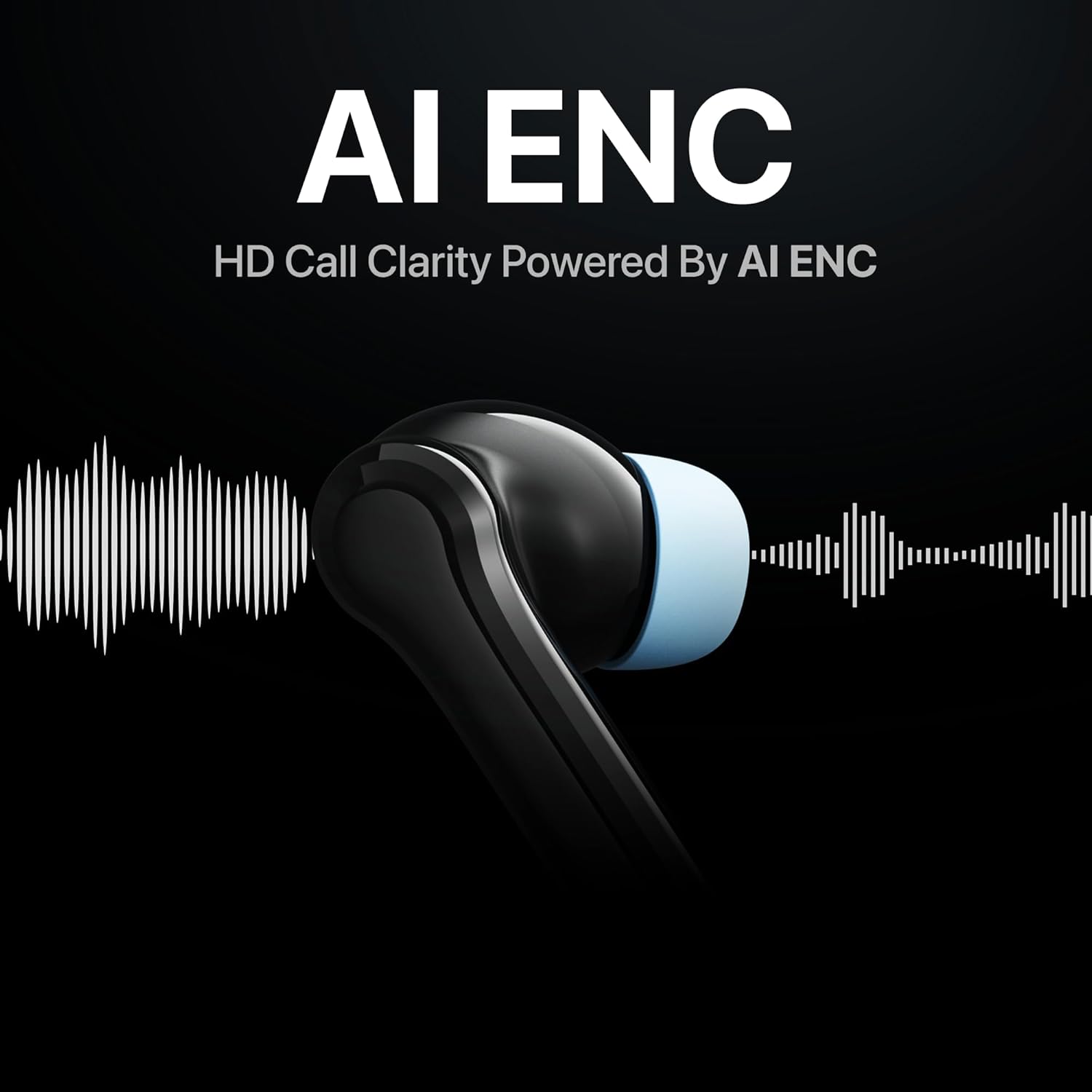 DuoPods Maxx TWS [New Launch], 13mm Bass Drivers, 50 Hrs Playtime, HD Call Clarity with AI-ENC, Gaming Mode, BT v5.3, Swift Type-C Charging, Made in India Earbuds