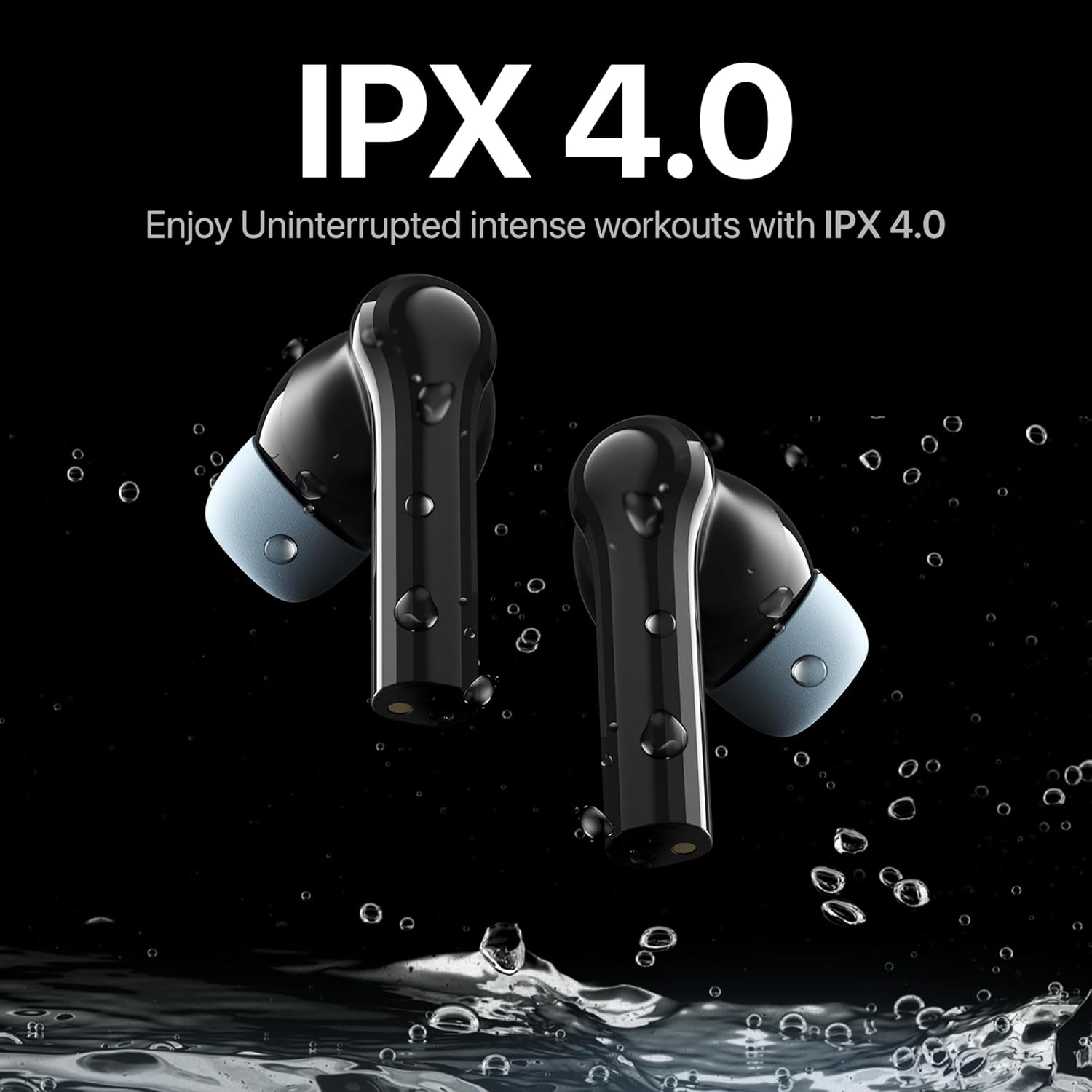 DuoPods Maxx TWS [New Launch], 13mm Bass Drivers, 50 Hrs Playtime, HD Call Clarity with AI-ENC, Gaming Mode, BT v5.3, Swift Type-C Charging, Made in India Earbuds