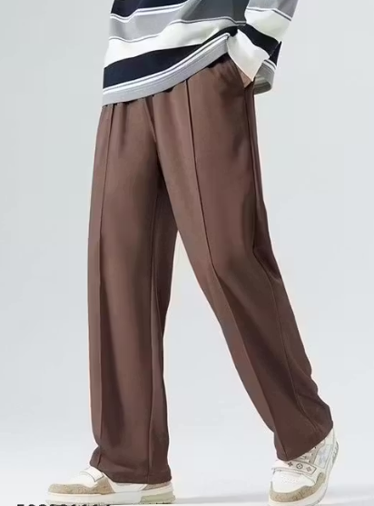 Savayo Men's Flared Track Pants | Loose Fit Track Pants for Men | Stylish Men's Trousers | Plain Athletic Trousers | Comfortable Track Pants for Men