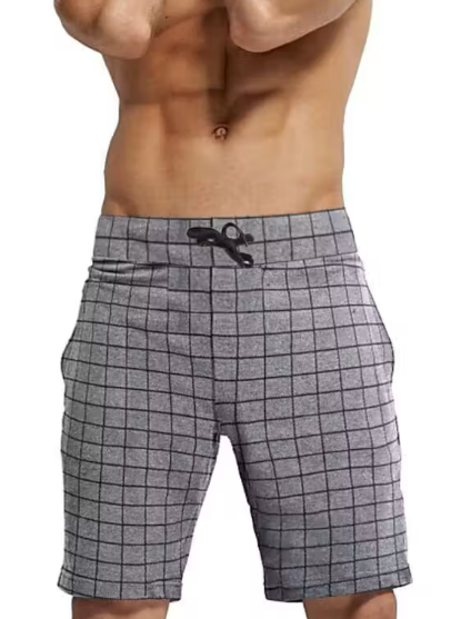 Checked Trendy Cotton Shots for Men (Pack of 3)