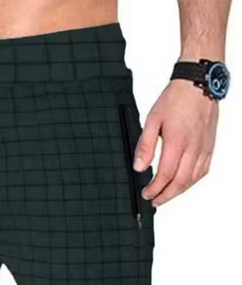 Checked Trendy Cotton Shots for Men (Pack of 3)