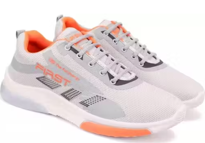 Pennon Sport Shoe Lace Up Lightweight Multicolour Running Shoes For Men (Pack Of 3)