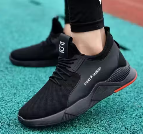 Pennon Sport Shoe Lace Up Lightweight Multicolour Running Shoes For Men (Pack Of 3)