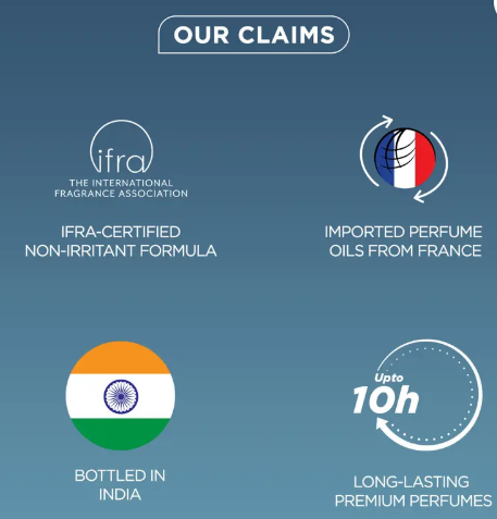 BELLAVITA POLAR BREEZE Perfume for Men|Citrusy & Woody Notes|Long Lasting Fragrance| Eau de Parfum - 100 ml  (For Men)