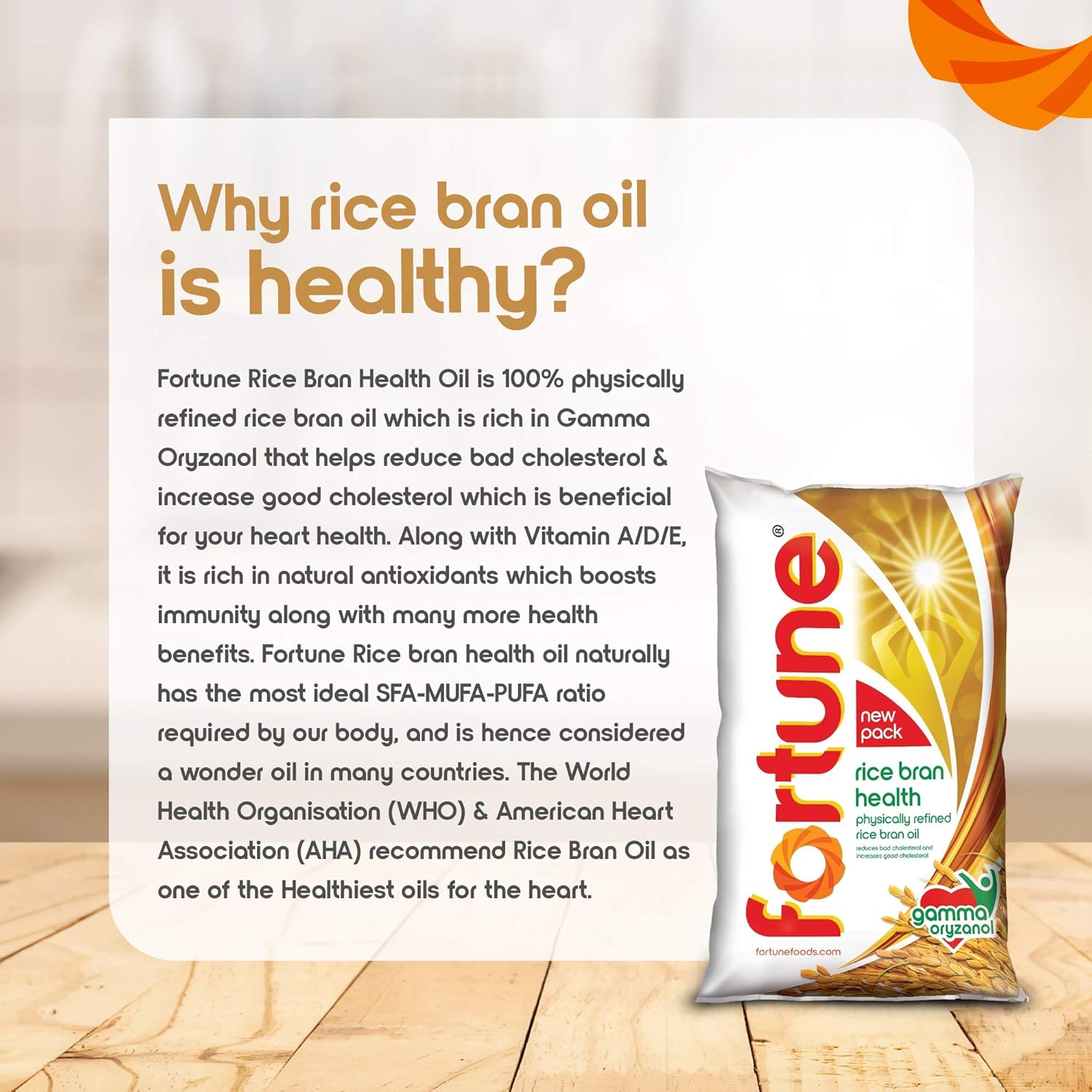 Fortune Rice Bran Health Oil