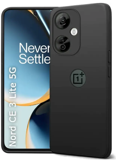 Winkel Back Cover for OnePlus Nord CE 3 Lite 5G  (Black, Pack of: 1)
