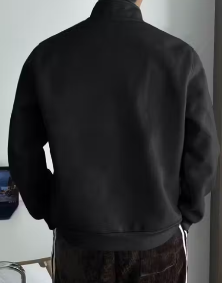 Men Solid Beige Full Zip High Neck Sweatshirt | Stylish Winterwear Jacket | Soft Fleece Warm Hoodie Alternative