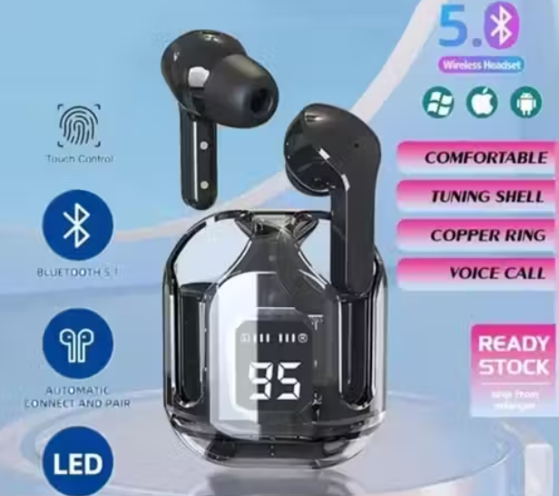 LATEST ULTRAPODS TWS WIRELESS EARBUDS BEST BATTERY BACKUP CLASSIC DESIGN SOLID QUALITY TRY IT