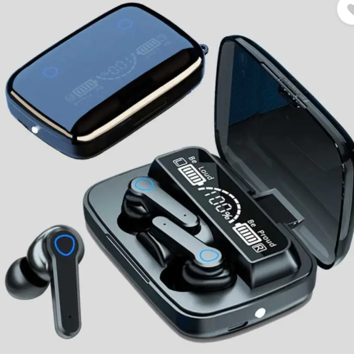 Metellic Shine Earbuds TWS Plastic Press and Release Earbuds