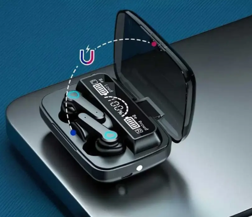 Metellic Shine Earbuds TWS Plastic Press and Release Earbuds