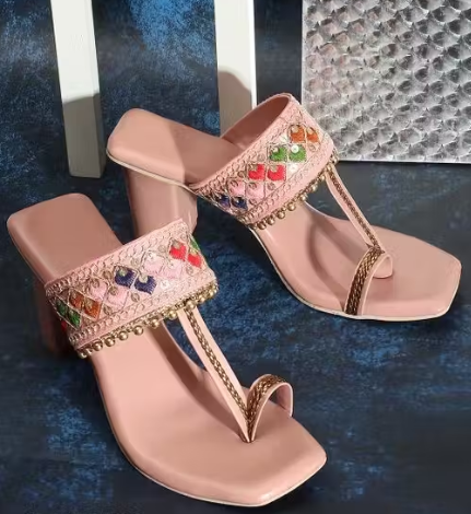 Top Quality 100% Worked Fancy Heels for Girls