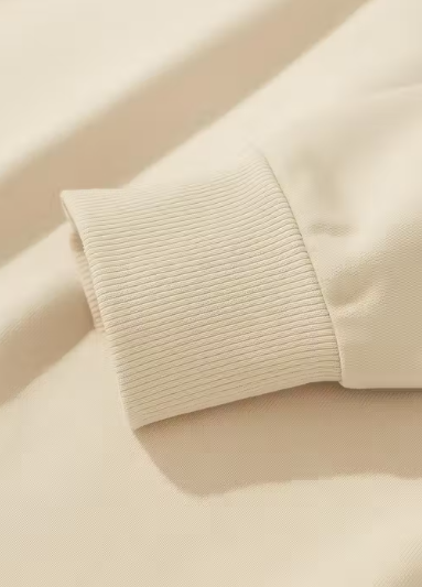 Men's Stylish Golf Print Sweatshirt - Beige | Track flip