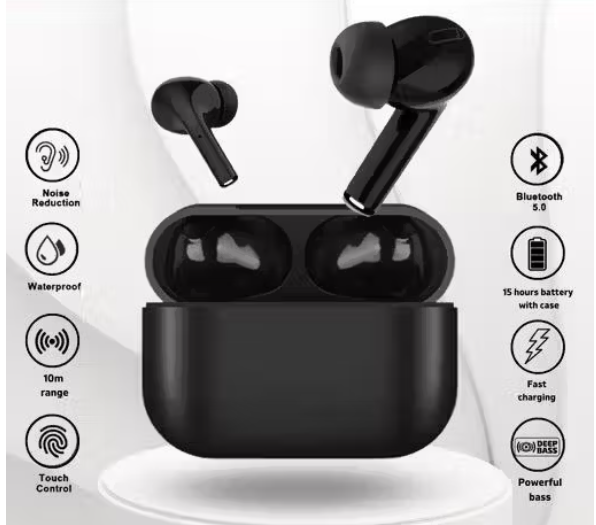M10/M19/T12/ULTRABUDS/EARPODS TWS Bluetooth Earbuds Wireless Bluetooth 5.1 Stereo IPX7 Waterproof bluetooth Headset wireless earbuds ANC Earbuds which comes with 50 hour Battery Backup