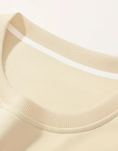 Men's Stylish Golf Print Sweatshirt - Beige | Track flip