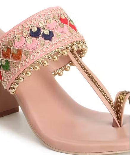 Top Quality 100% Worked Fancy Heels for Girls