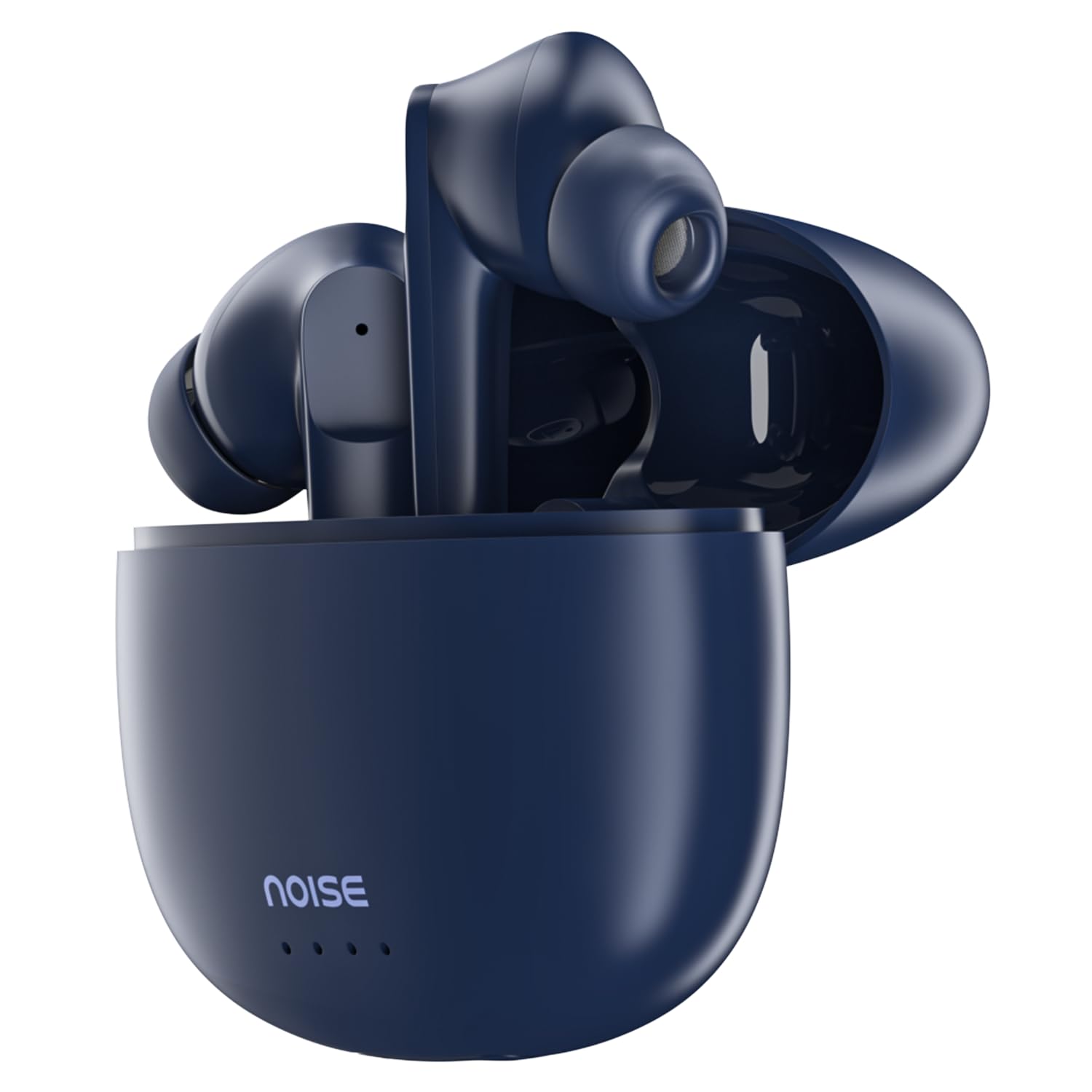 Noise Buds VS104 Truly Wireless Earbuds with 45H of Playtime, Quad Mic with ENC, Instacharge(10 Min=200 Min), 13Mm Driver, Low Latency, BT V5.2 (Midnight Blue)