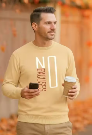 Ultra Soft Sweatshirts For Men (Pack Of 2)