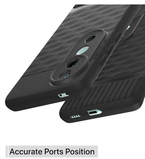 Vivo V40 Pro 5G Decent Back Cover(Grey, Grip Case, Pack of: 1)