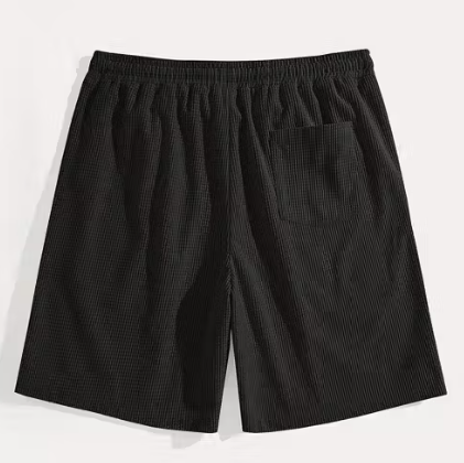 Stylish Men's Casual Shorts | Summer Wear | Elastic Waistband | Slim Fit | With Pockets | Breathable Fabric