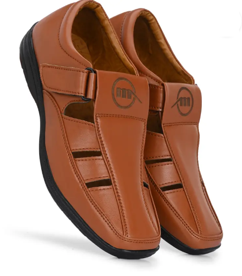 Men Casual Sandal Complete Cover (Black)