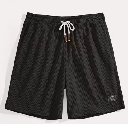 Stylish Men's Casual Shorts | Summer Wear | Elastic Waistband | Slim Fit | With Pockets | Breathable Fabric