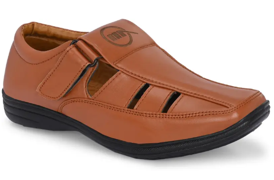 Men Casual Sandal Complete Cover (Black)