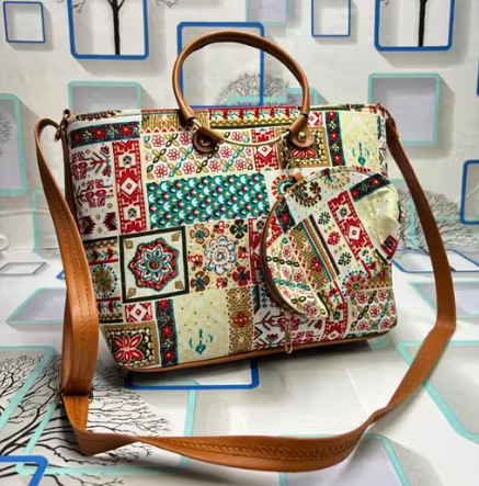 LATEST LAUNCH SLING BAG WITH ONE SMALL POUCH FOR GIRLS & WOMENS