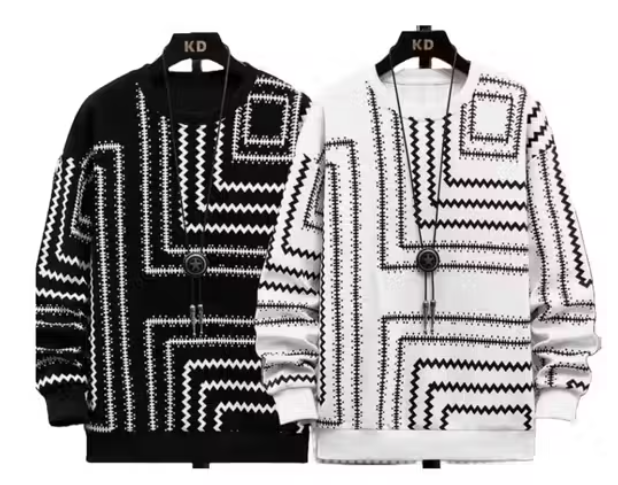 Funky Style Trending Designer Sweatshirt for Men (Pack Of 2)