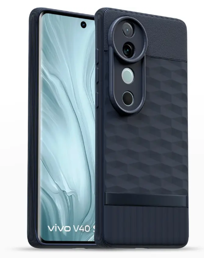 Vivo V40 Pro 5G Decent Back Cover(Grey, Grip Case, Pack of: 1)