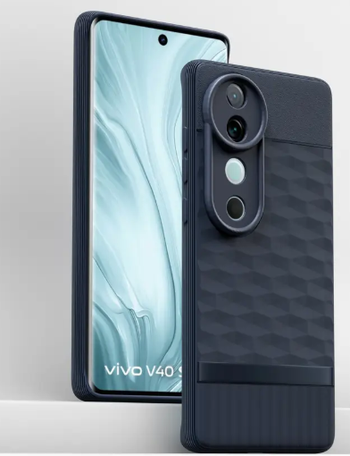 Vivo V40 Pro 5G Decent Back Cover(Grey, Grip Case, Pack of: 1)