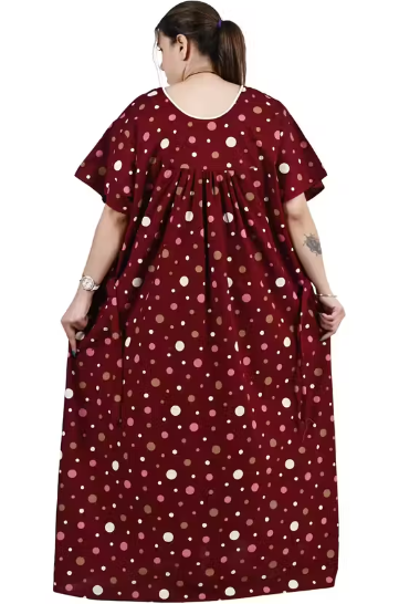 Nighty Cotton Maxi Plus Size 5XL to 10XL