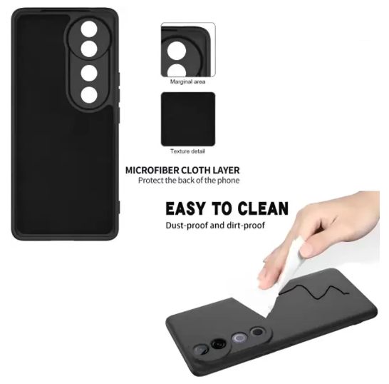 Vivo V40 Pro 5G Decent Back Cover (Pack of: 1)