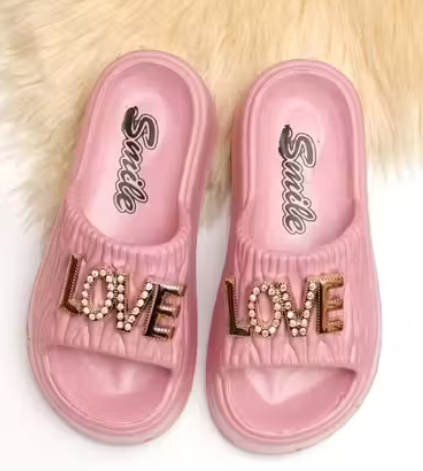 Ladies stylish slipper heels flip flop