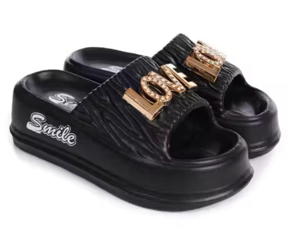 Ladies stylish slipper heels flip flop