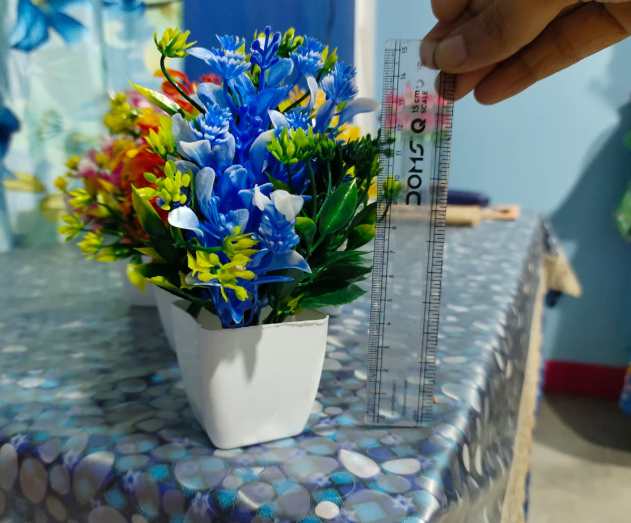 Wild Artificial Plant with Pot Home/Office Table Decoration(Pack of 4) (17.5 cm, Multicolor)