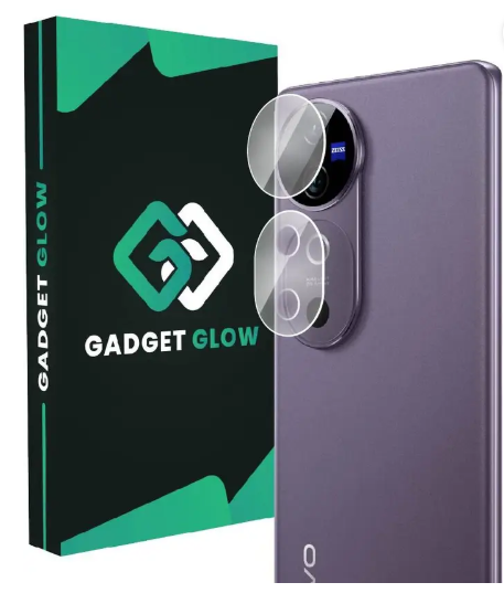 Gadget Glow Back Camera Lens Glass Protector for Vivo V40 5G, Vivo V40, Vivo V40 Pro 5G, Crystal Clear Camera Lens  (Pack of: 1)