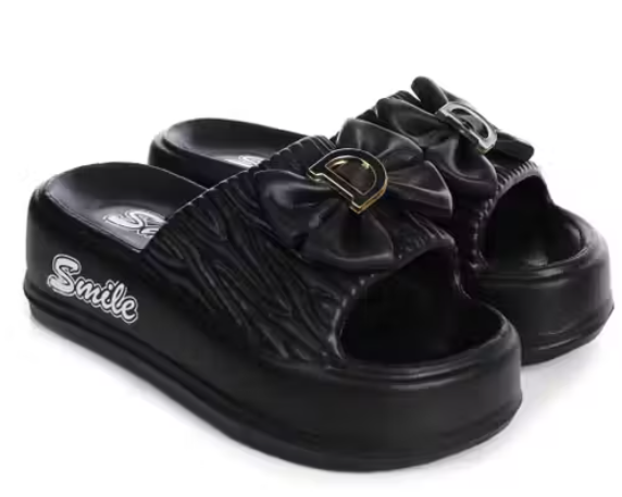 Ladies stylish slipper heels flip flop