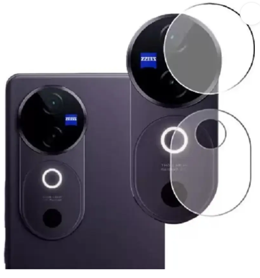 Back Camera Lens Glass Protector for vivo V40 Pro 5G -Not A Tempered Glass  (Pack of: 2)