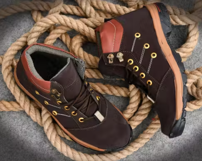 Formal Graceful Brown boots For Men Party Wear