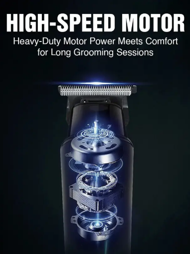 VGR V-937 Professional Hair Trimmer with LED Display Trimmer 500 min Runtime 4 Length Settings  (Black)