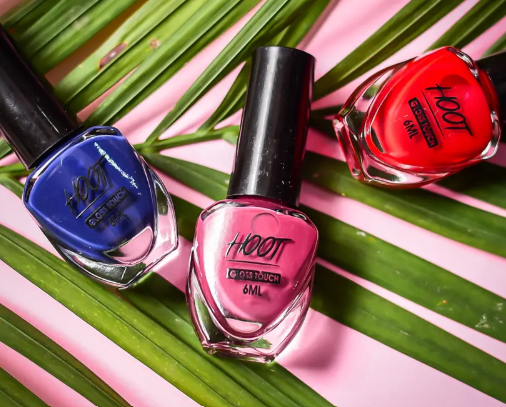 HOOT Long-lasting & Vibrant Nail Paint | Natural Nail Polish with High Gloss Finish 12 Different Shades  (Pack of 12)