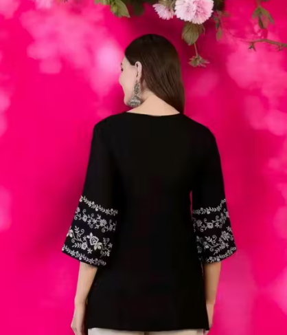 Trending Black Tops For Girls