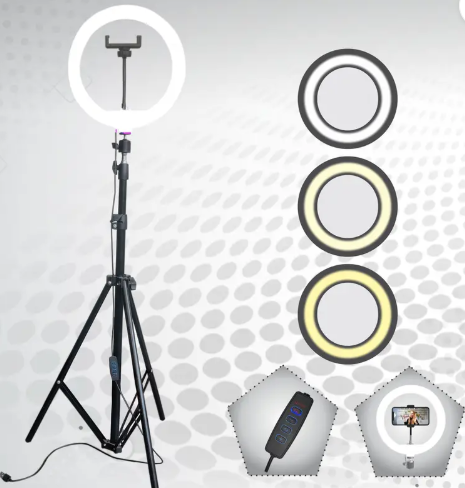 Light weight & Portable metal Studio tripod ring Light Outdoor & Indoor Shoots Tripod Kit, Tripod, Monopod, Monopod Kit