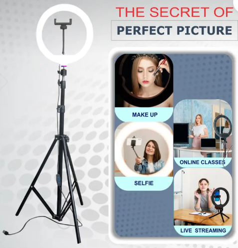 Light weight & Portable metal Studio tripod ring Light Outdoor & Indoor Shoots Tripod Kit, Tripod, Monopod, Monopod Kit