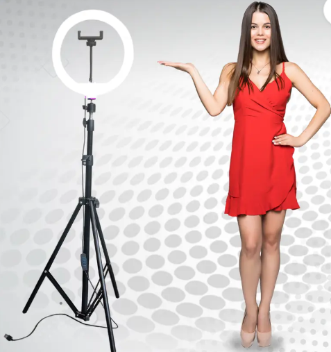 Light weight & Portable metal Studio tripod ring Light Outdoor & Indoor Shoots Tripod Kit, Tripod, Monopod, Monopod Kit