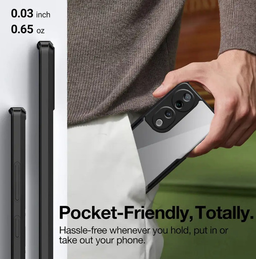 Back Cover for Vivo V40 Pro 5G  (Transparent, Grip Case, Pack of: 1)