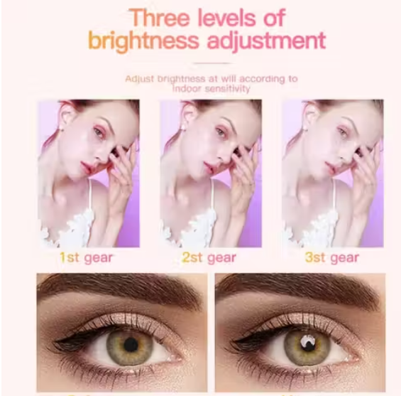 Mobile Selfie ring light with Three Mode of brightness for Selfie/Video/Blogging/Makeup